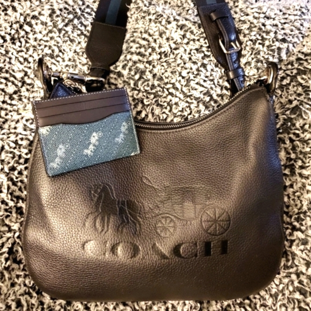 NWOT ☆ Coach Jes Pebble Leather Hobo Bag